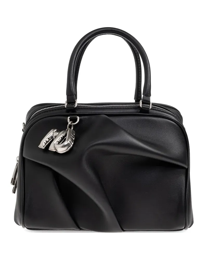 Marc Jacobs mini Wave leather tote bag - Schwarz Schwarz