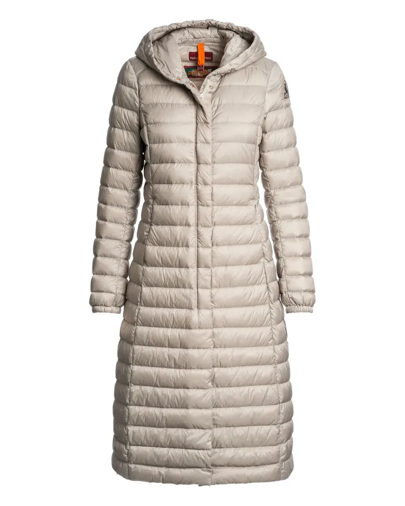 Parajumpers Gesteppter Kapuzenmantel - Nude Nude