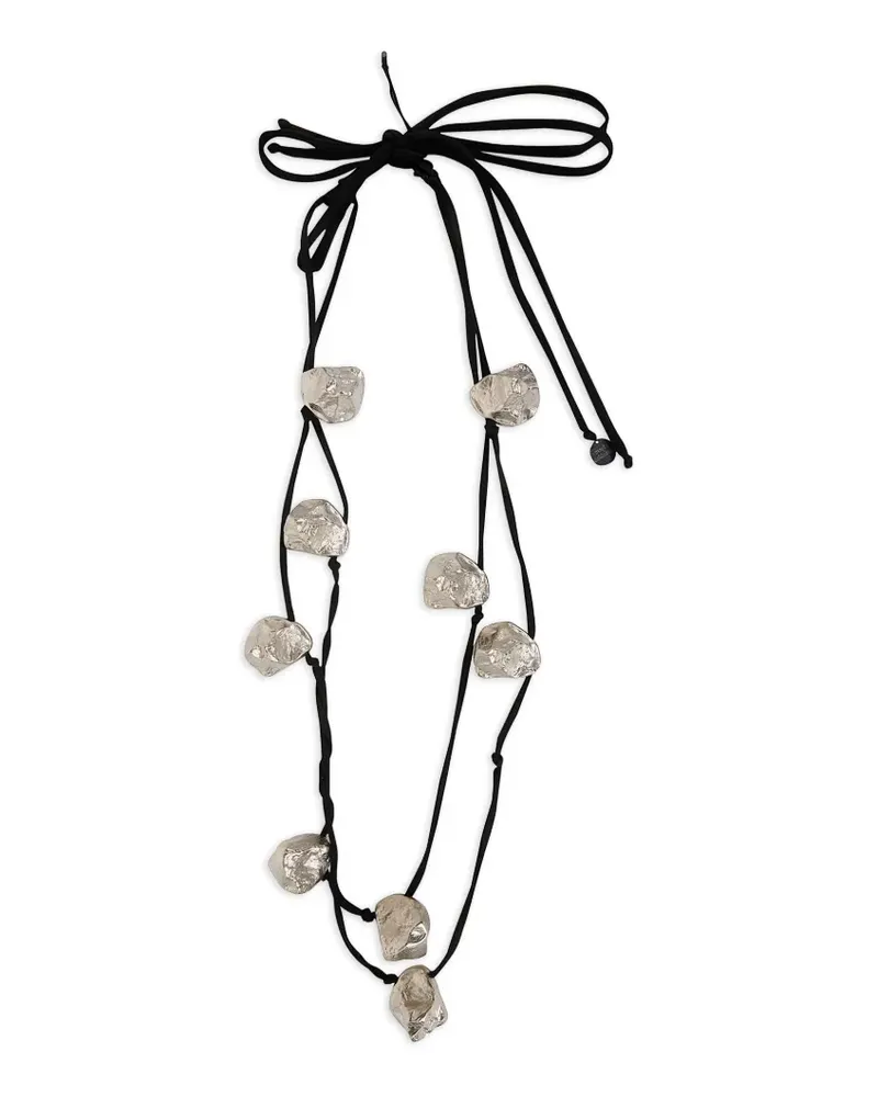 Maria Calderara Halskette mit Steinen - Silber Silber