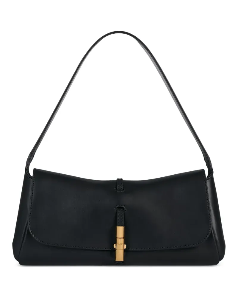 Balmain Metropolis Tasche aus glattem Leder - Schwarz Schwarz