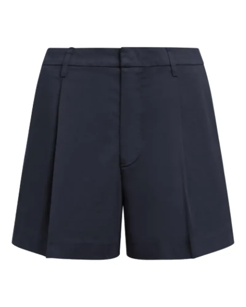Dondup Lori Shorts mit Logo-Schild - Blau Blau