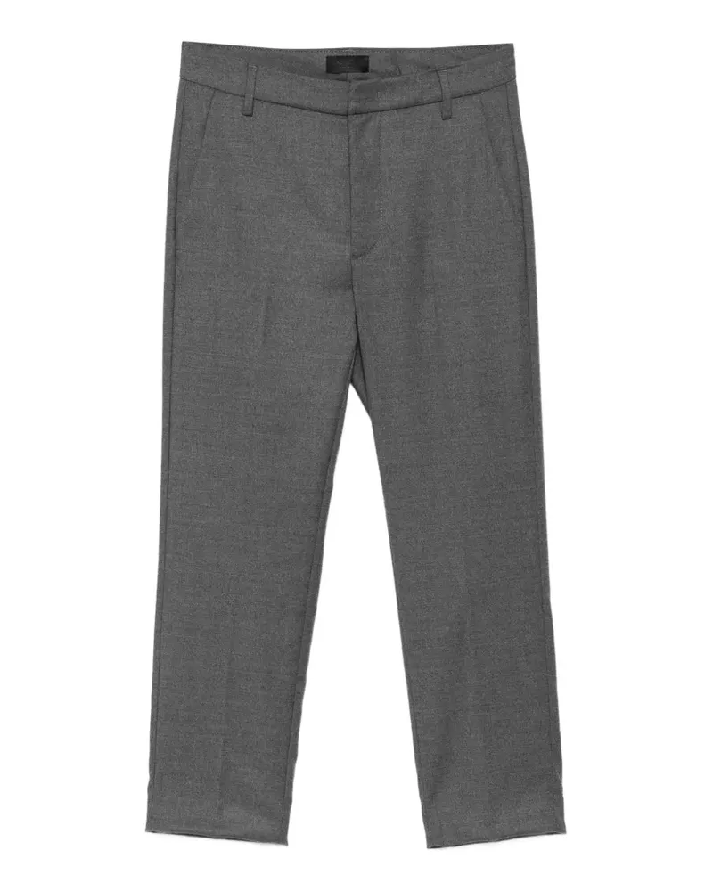 Dondup straight-leg wool trousers - Grau Grau