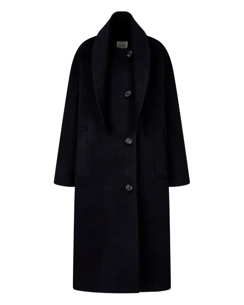 STUDIO TOMBOY button-fastening coat - Blau Blau