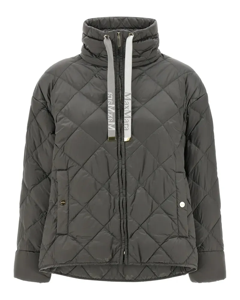 Max Mara diamond quilted jacket - Grau Grau