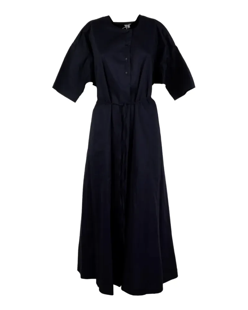 ASPESI belted button-front dress - Blau Blau