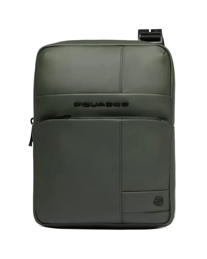 Piquadro Wasserabweisende Laptoptasche - Grün Grün
