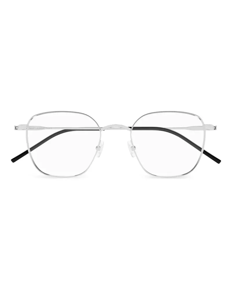 Saint Laurent Geometrische Brille - Silber Silber