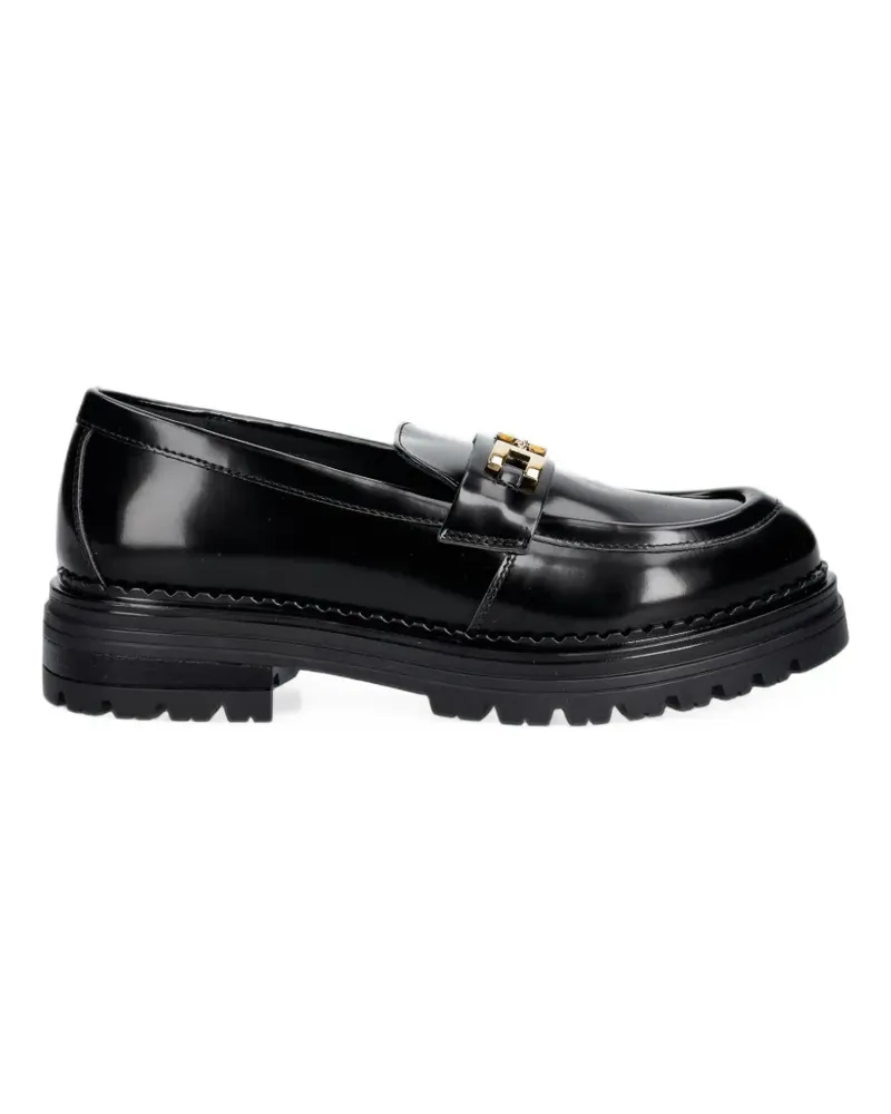 Elisabetta Franchi Loafer mit dicker Sohle - Schwarz Schwarz