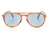 Getönte Pilotenbrille - Braun