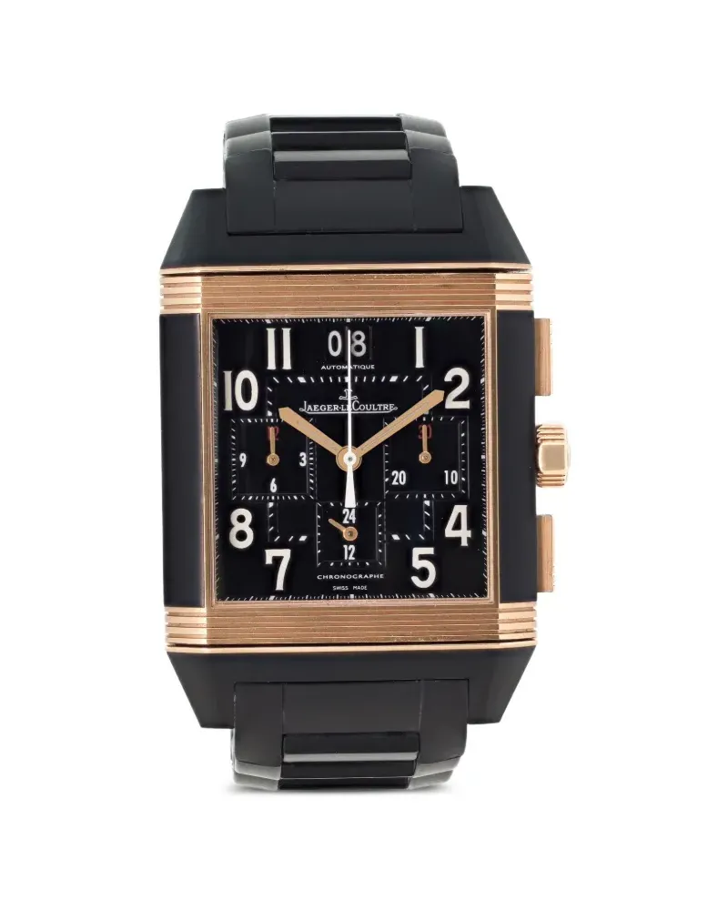 Jaeger-LeCoultre Square Reverso 45mm - Schwarz Schwarz