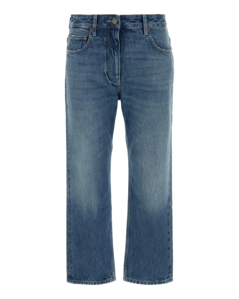 Valentino Garavani VLogo straight-leg jeans - Blau Blau