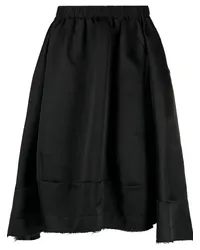 Comme des Garçons Asymmetrischer Midirock Schwarz