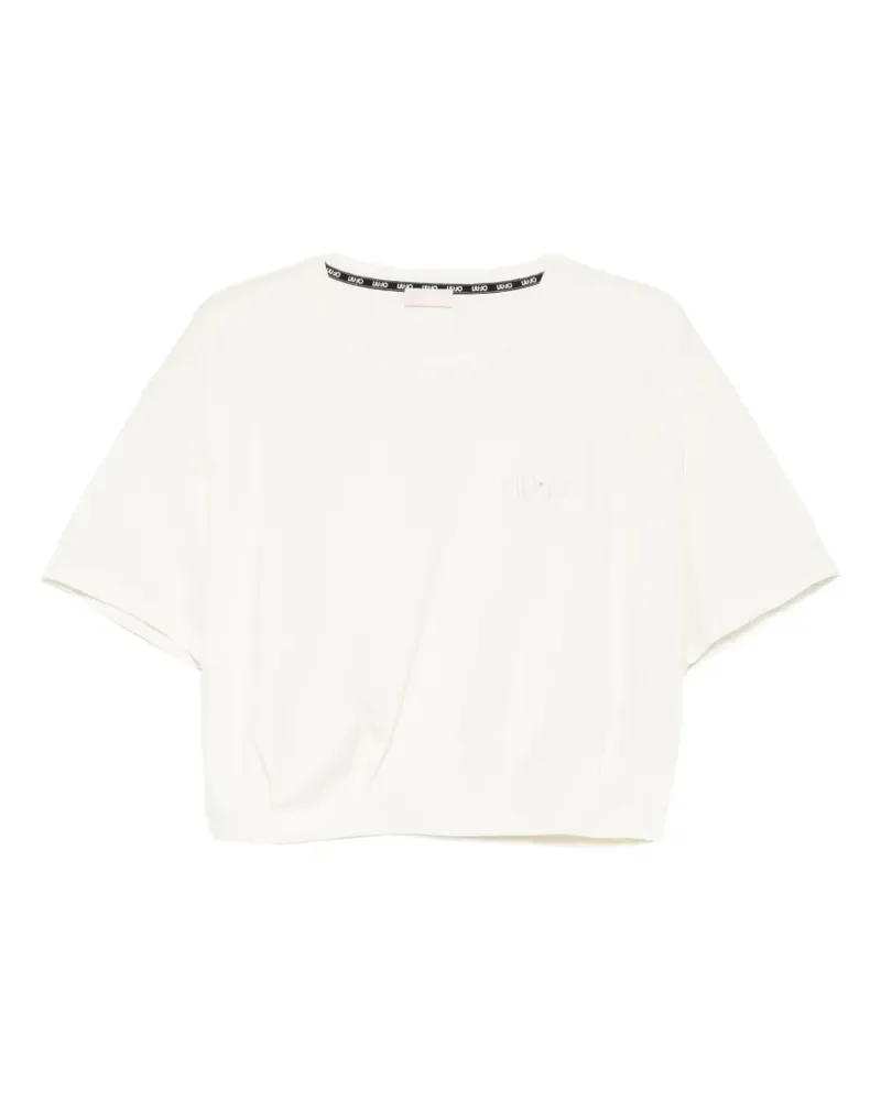 Liu Jo Kurzes T-Shirt - Nude Nude