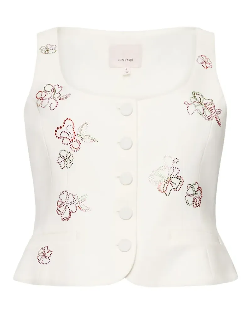 Cinq à Sept Rowena top - Nude Nude