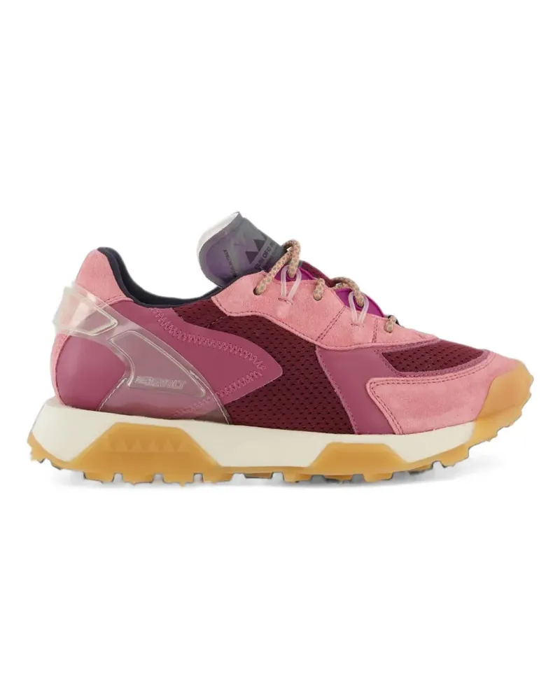 RUN OF Revolt panelled sneakers - Rosa Rosa