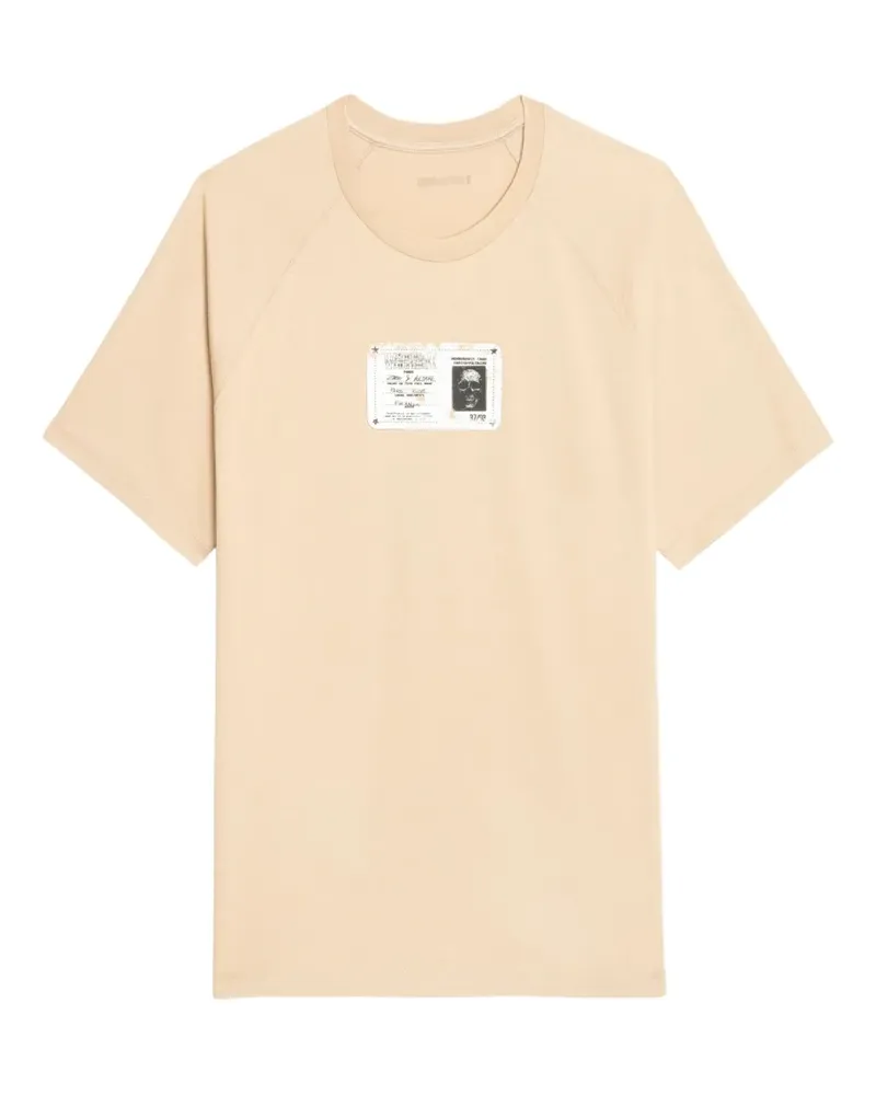 Zadig & Voltaire Torry T-Shirt mit grafischem Print - Nude Nude
