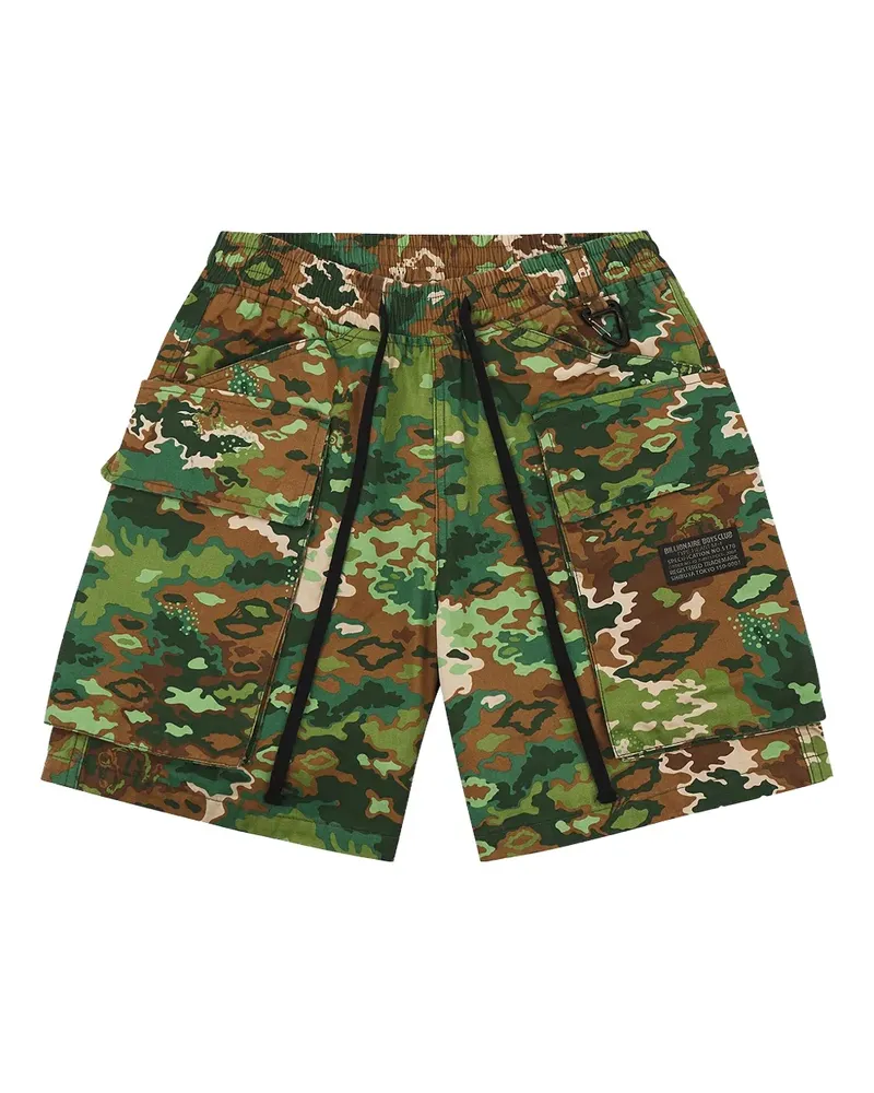 Billionaire Boys Club camouflage cargo shorts - Grün Grün