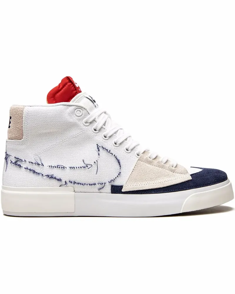 Nike SB Zoom Blazer Mid Hack Pack Sneakers - Weiß Weiß