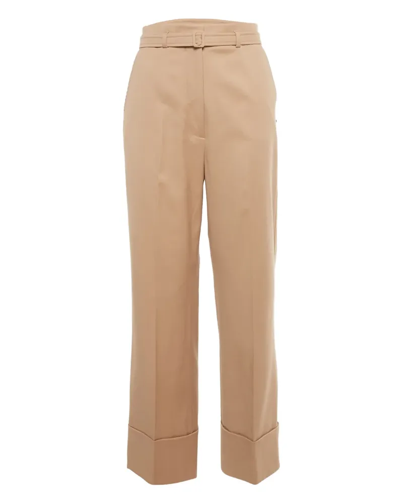 SPORTMAX Taillenhose mit Gürtel - Rosa Rosa