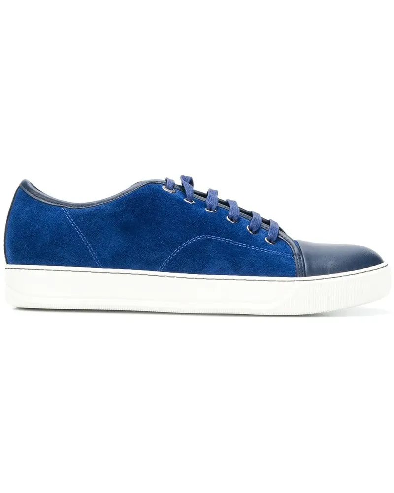 Lanvin Sneakers mit Kontrastkappe - Blau Blau