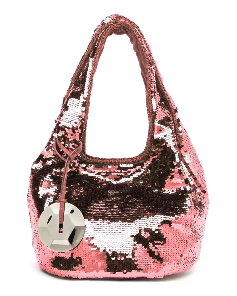 J.W.Anderson Mini Handtasche mit Pailletten - Rosa Rosa