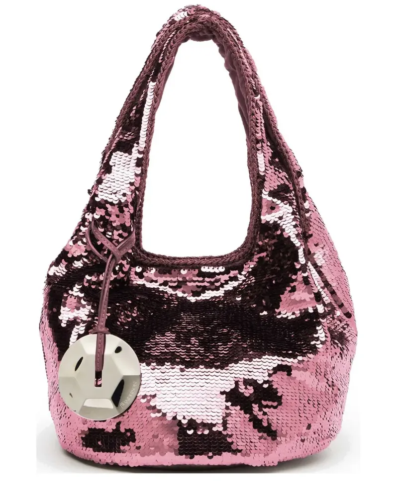 J.W.Anderson Mini Handtasche mit Pailletten - Rosa Rosa