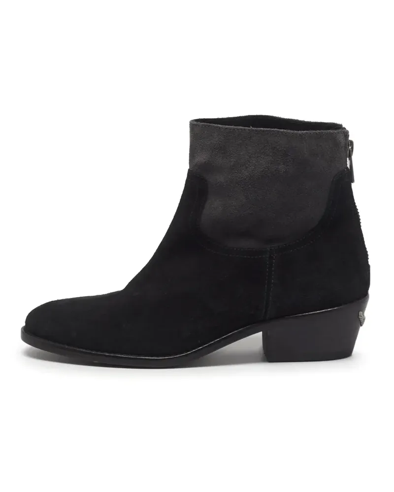 Zadig & Voltaire Teddy Stiefeletten mit Einsätzen - Schwarz Schwarz