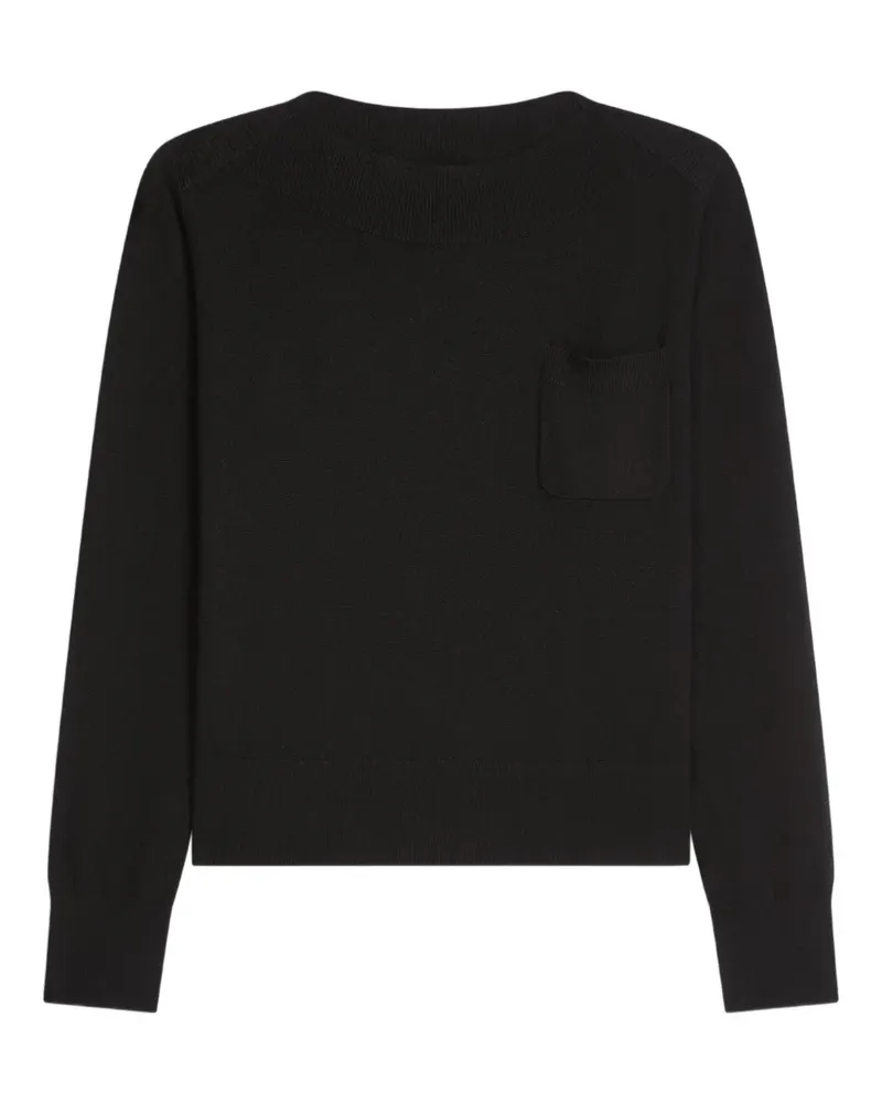 Dries van Noten Klassischer Kaschmirpullover - Schwarz Schwarz