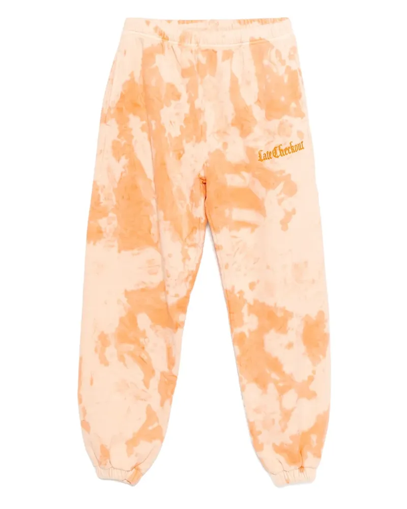 Stain Shade Hose mit Batikmuster - Orange Orange