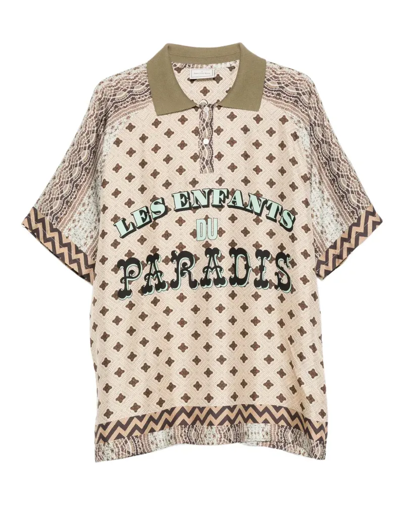 Pierre-Louis Mascia short-sleeves polo shirt - Nude Nude