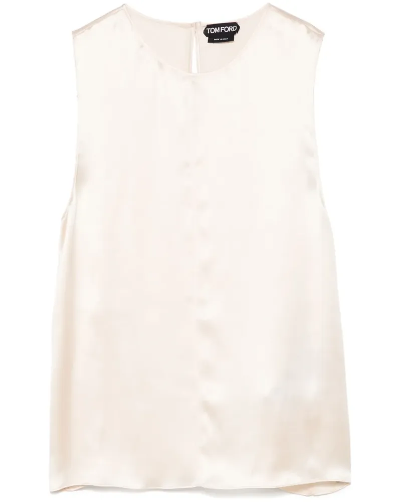 Tom Ford Bluse aus Seide - Nude Nude
