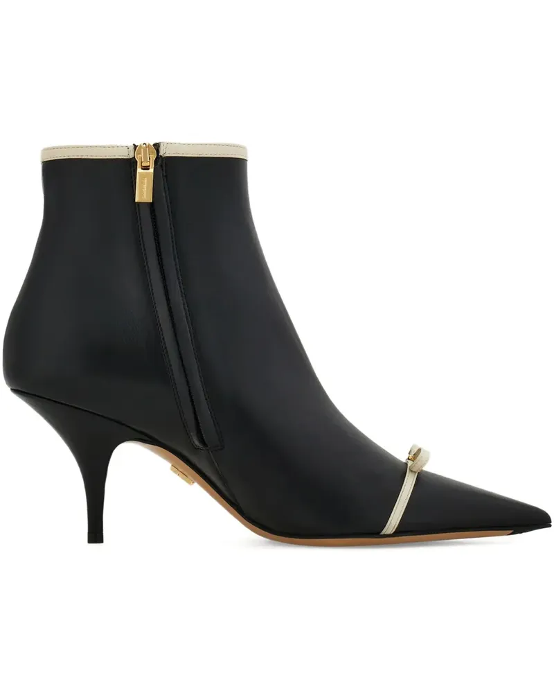 Ferragamo Spitze Stiefeletten mit Schleifendetail 70mm - Schwarz Schwarz