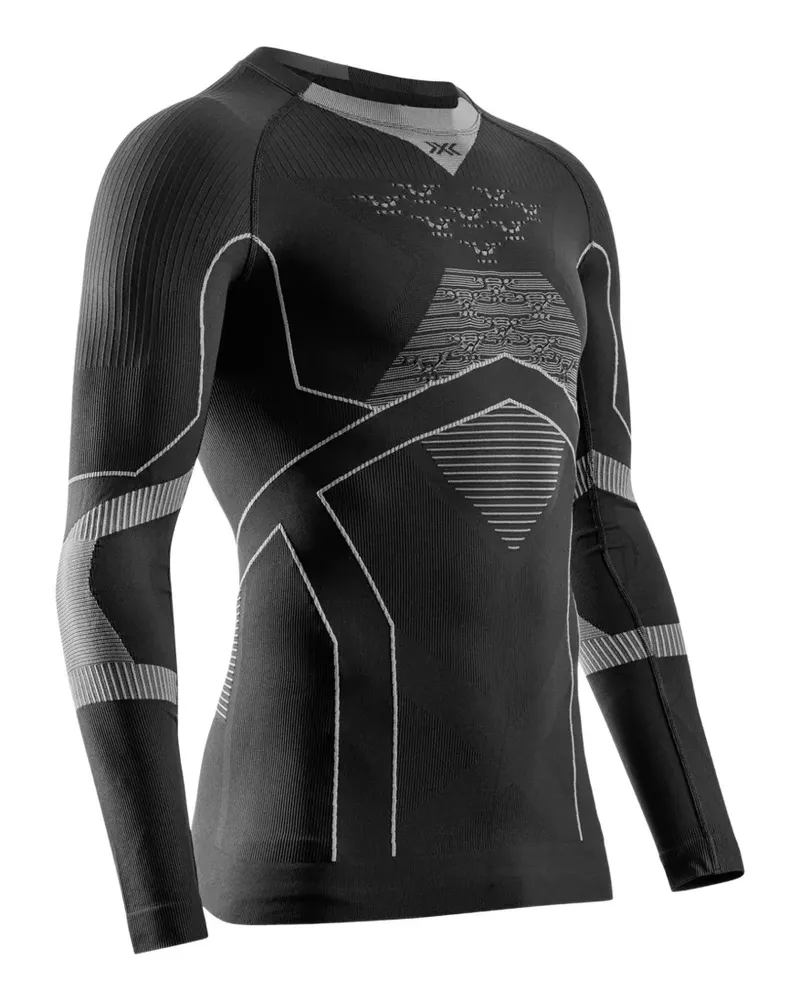 X-Bionic Energy Accumulated panelled long-sleeved T-shirt - Schwarz Schwarz