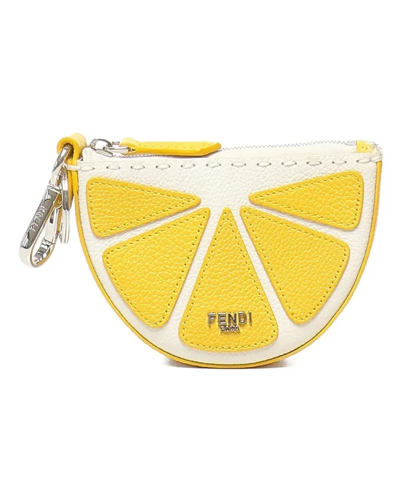 Fendi Schlüsselanhänger mit Zitronenform - Gelb Gelb