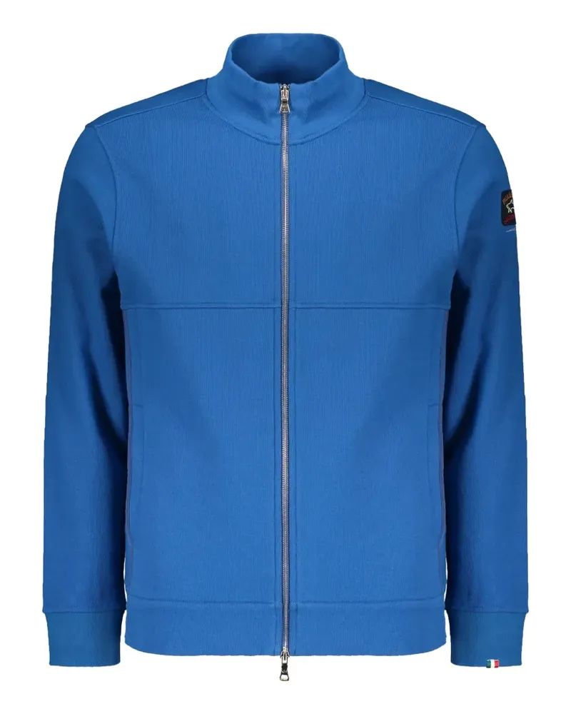 Paul & Shark zip-up cotton sweater - Blau Blau
