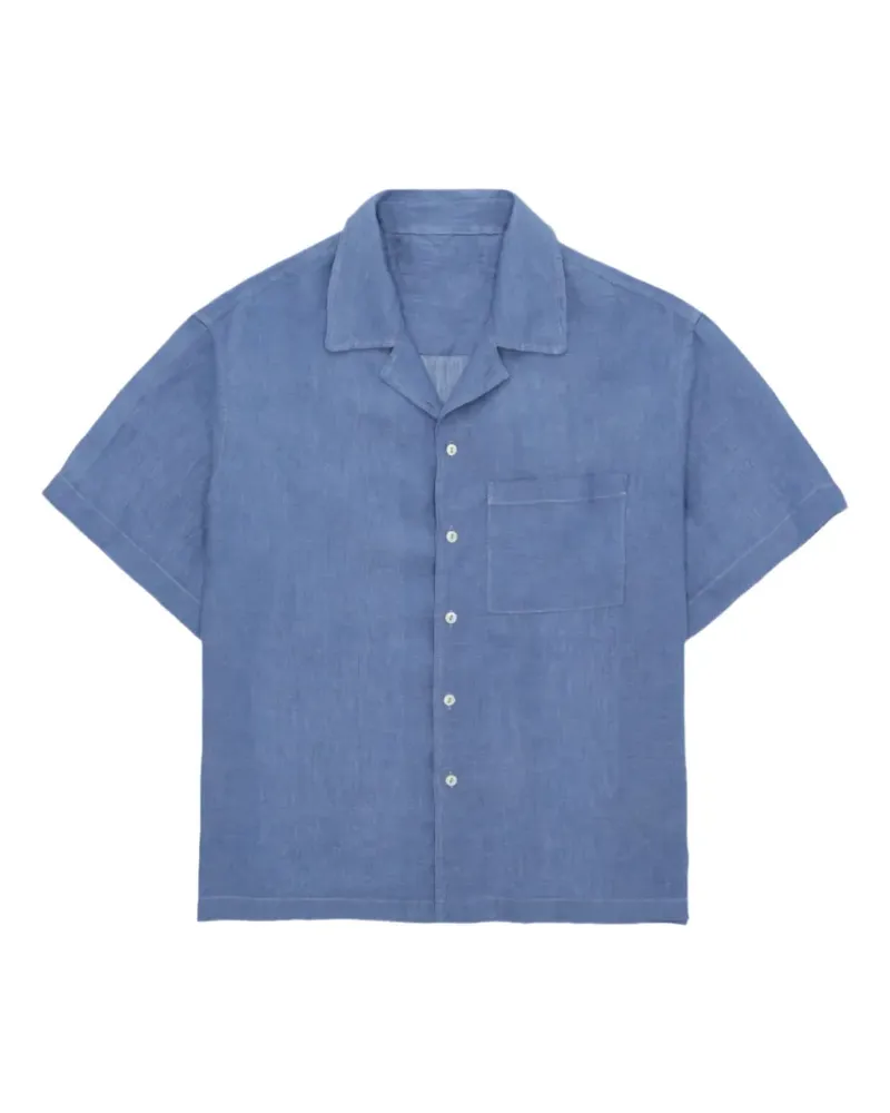 Fortela Bowling short-sleeve shirt - Blau Blau
