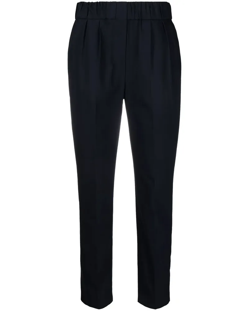 Brunello Cucinelli Hose mit elastischem Bund - Blau Blau
