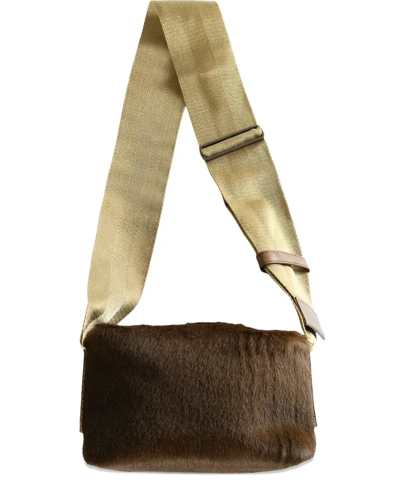Uma Wang small leather shoulder bag - Braun Braun