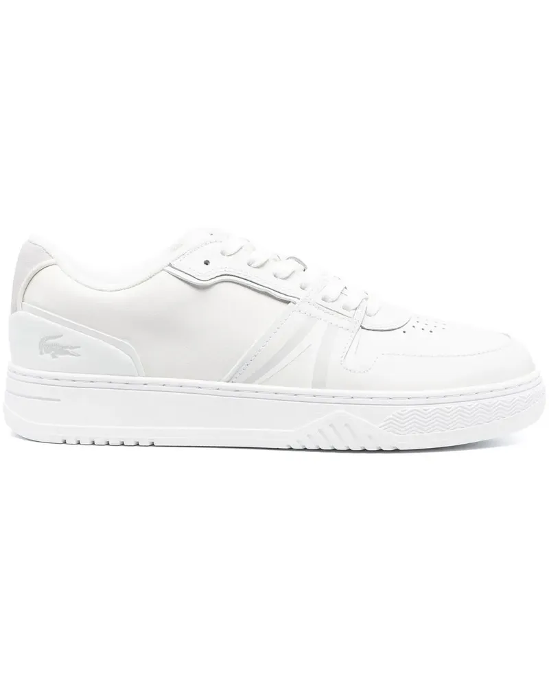 Lacoste Perforierte Sneakers - Weiß Weiß