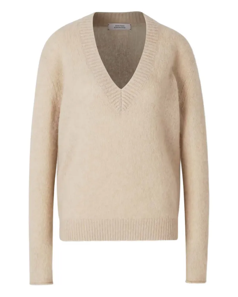 Dorothee Schumacher Pullover mit V-Ausschnitt - Nude Nude