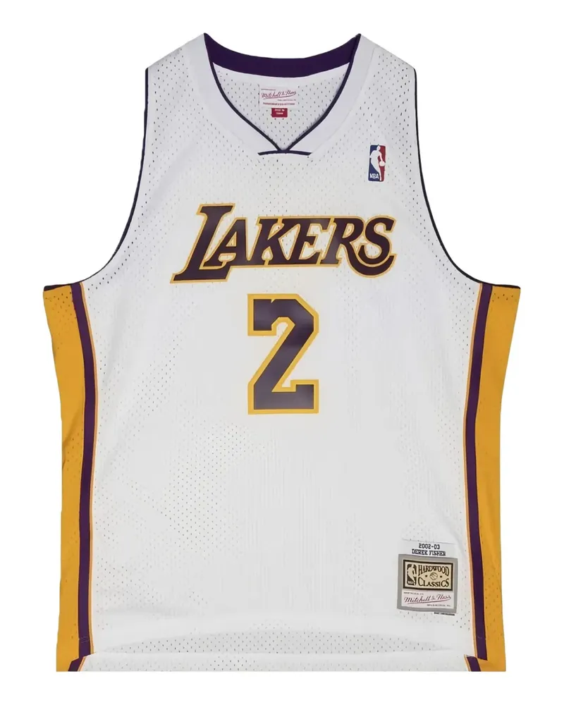 Mitchell & Ness Alternate Jersey NBA LA Lakers 2002 Derek Fisher T-Shirt - Nude Nude