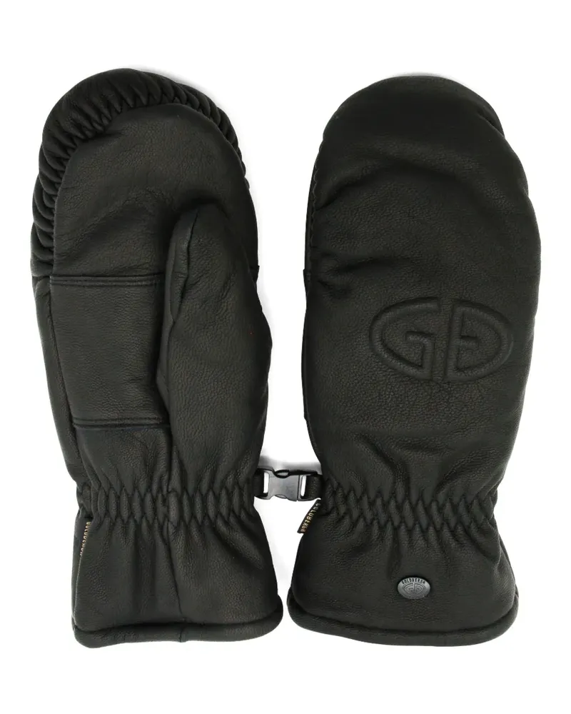 GOLDBERGH Hilja buckle logo gloves - Schwarz Schwarz