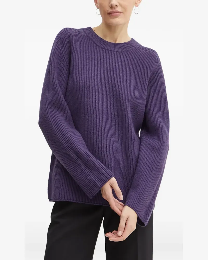 Michael Kors ribbed merino wool sweater - Violett Violett