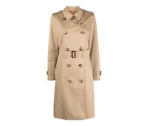Trenchcoat mit Gürtel - Braun