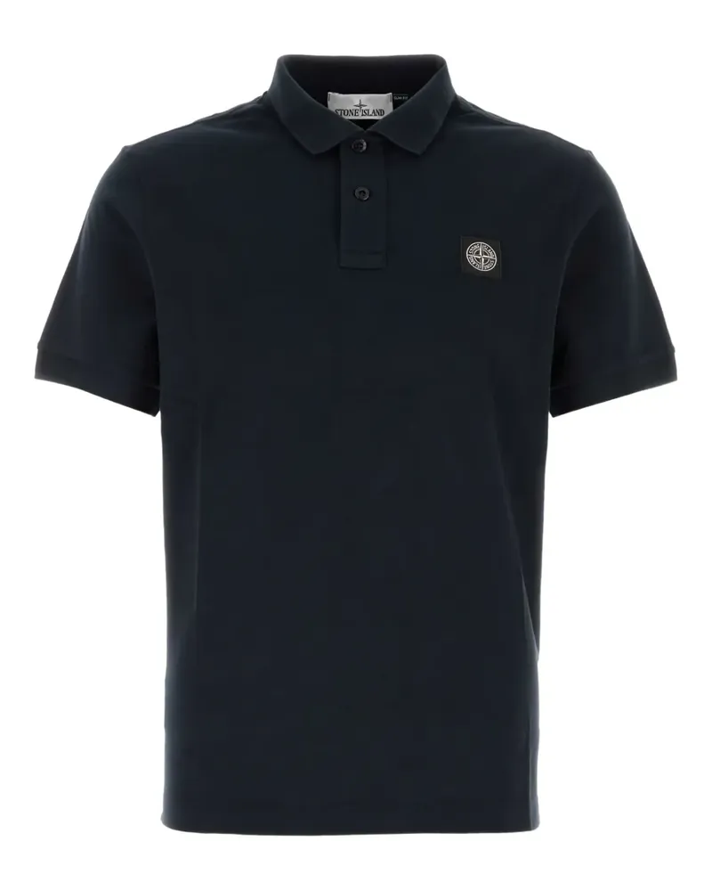 Stone Island Poloshirt mit kurzen Ärmeln - Blau Blau