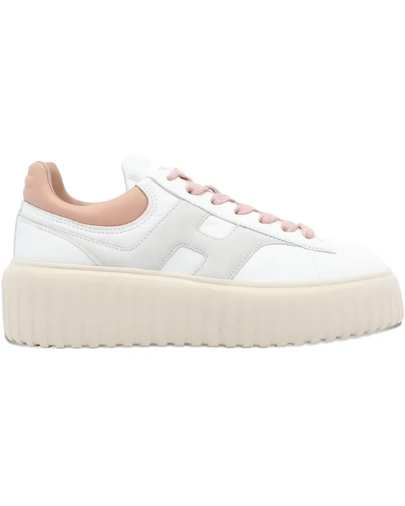 Hogan Sneakers mit Plateau - Weiß Weiß
