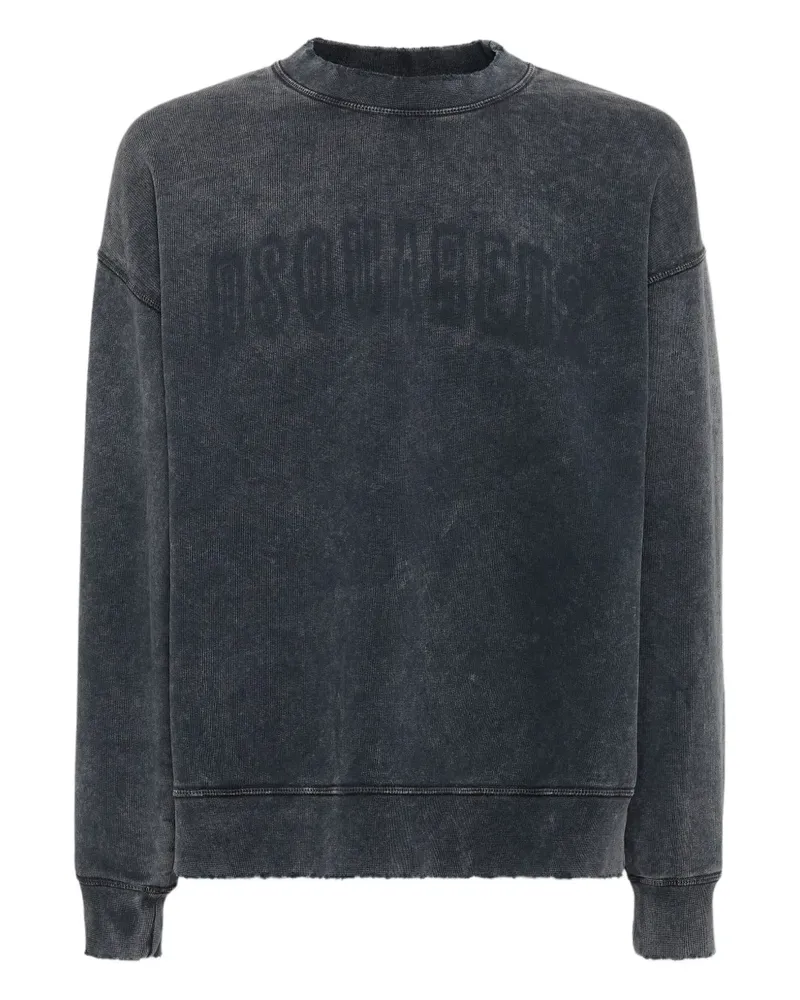 Dsquared2 Sweatshirt mit Logo-Print - Blau Blau