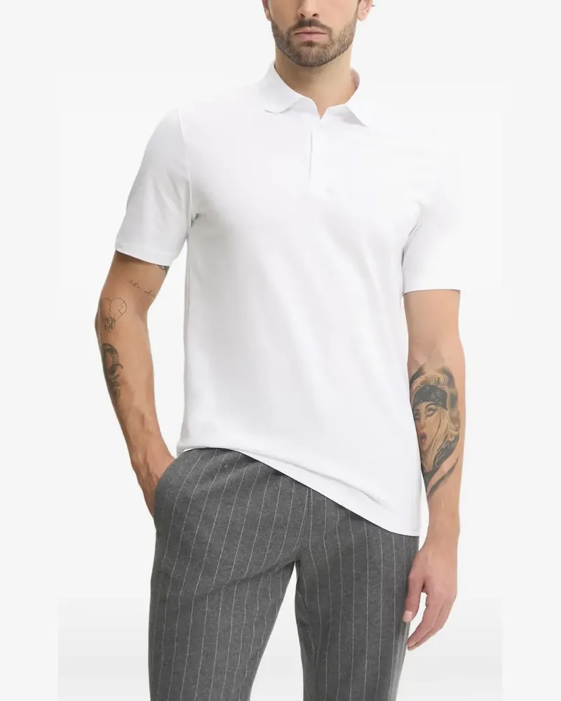 Karl Lagerfeld logo-detail polo shirt - Weiß Weiß