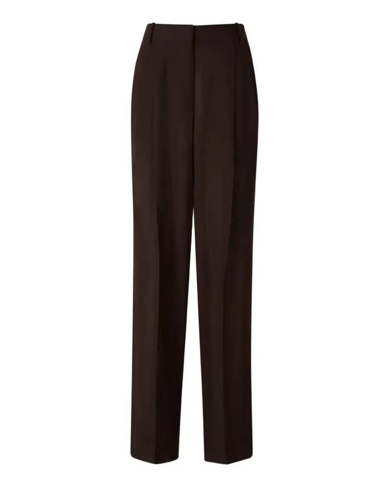 Tom Ford Weite Hose mit Falten - Braun Braun