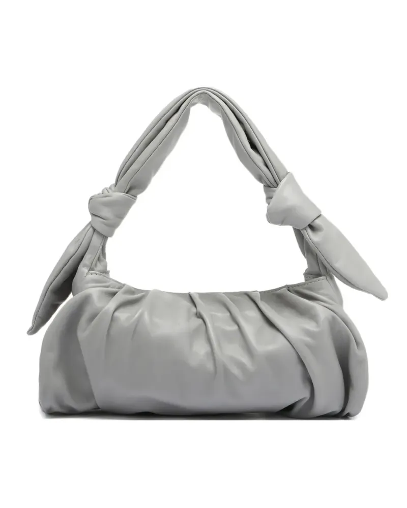 Officine Creative Italia Schultertasche mit Knotendetail - Grau Grau